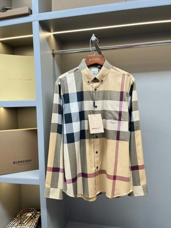 Picture of Burberry Shirt Long _SKUBurberryS-2XLaztx909825741